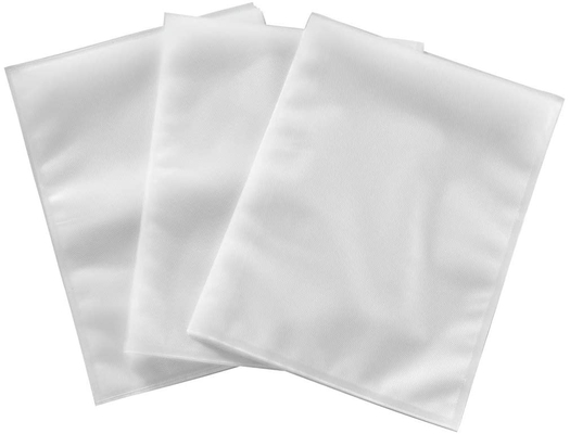 QS Transparent Food Vacuum Bags Nylon Food Sealable Storage 17cm*25cm