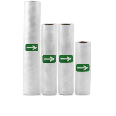 SGS Vacuum Sealer Bags Rolls PE Plastic Poly Nylon Vacuum Pouches For Sous Vide