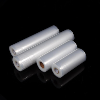Heat Seal Vacuum Poches Transparent Plastic Nylon Food Saver Bags Rolls