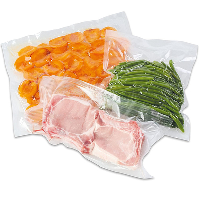 Reusable Storage Heat Seal Food Bags Transparent Square Vacuum Sealer