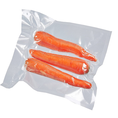 Reusable Storage Heat Seal Food Bags Transparent Square Vacuum Sealer