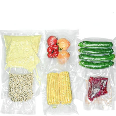 QS Cookie Food Saver Vacuum Sealer Bags Rolls PE Customized Vacuum Pouches