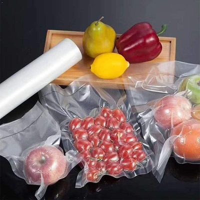 Factory Texture Vacuum Bags Bpa Free Food Saver Embossed Vacuum Pouch Bag 2 Rolls