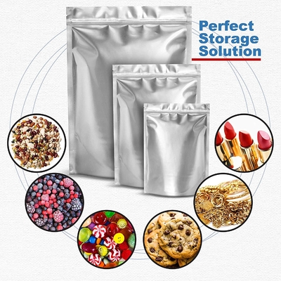 Extra Thick Sealable Metallic Vacuum Sealer Bags Tear Resistant BPA Free