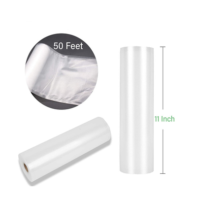 2 Pack BPA Free Nylon Embossed Vacuum Sealer Bags Rolls For Food Storage