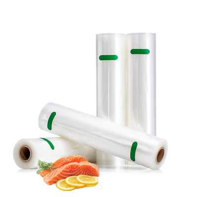 Vacuum Food Rolls Textured Vacuum Bags for Food Packaging Safe for Freezer Refrigerator