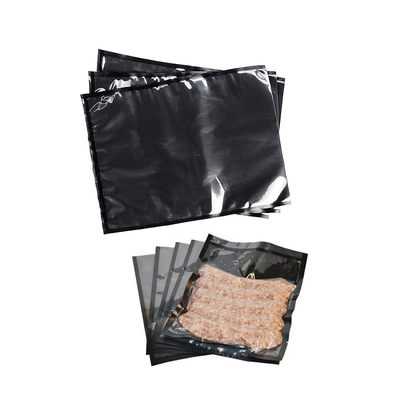 Nylon Black Vacuum Sealer Bags 5MIL For Food Sous Vide Packaging Freezer Safe