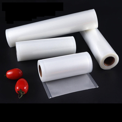 PA Custom Size Vacuum Rolls Embossed Sealable Vacuum Pouches 11"X50'Ft