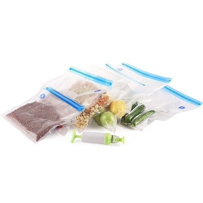 Sous Vide Bags BPA Free Reusable Vacuum Sealer Zipper Bags For Food Storage