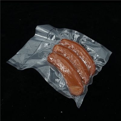 Printed Textured Vacuum Sealer Bags Rolls Freezer Food PE Vacuum Pouches