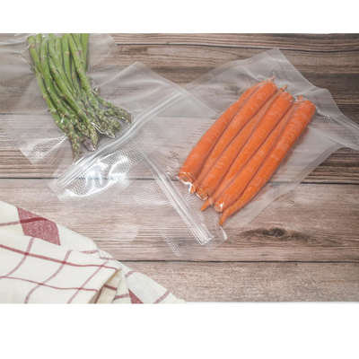 Polypropylene BPA Free Food Vacuum Zipper Bags Chamber Pouches Food Storage