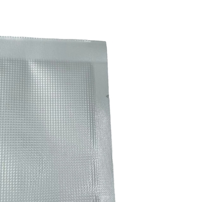 OEM Kitchen Aluminum Foil Textured Vacuum Bags Sliver Mylar Bags