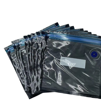 Kernels PA PE Zipper Food Storage Vacuum Bag Blue Heat Seal Zip Pouch