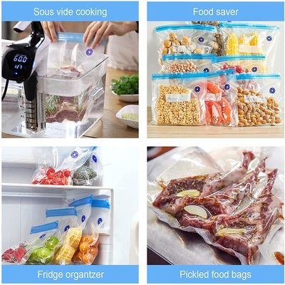 Hot Sale Pa/pe Compressed Sealing Zipper Vacuum Storage Bags For Food