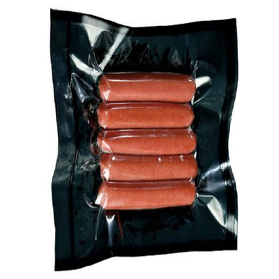 Composite Packaging Black Vacuum Seal Roll Barrier Boilable Food Storage Rolls