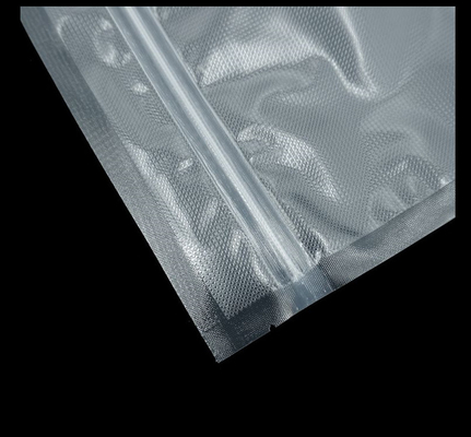 Food Vacuum Sealer Zipper Bags Textured Poly Nylon Vacuum Pouches