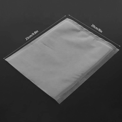 OEM 3 Seal Vacuum Sealer Food Pouches PE Textured Vacuum Sealer Bags