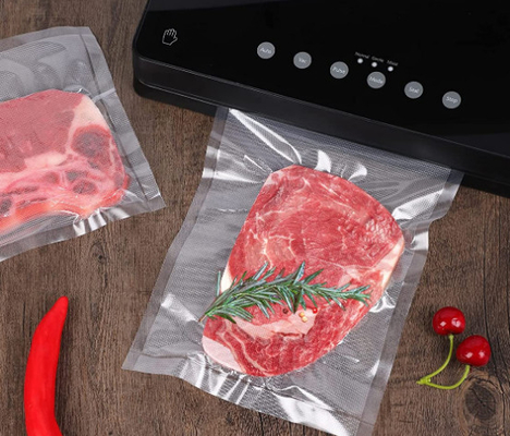 Vacuum Sealer Rolls Heat Seal Embossed Vacuum Sealer Bags BPA Free