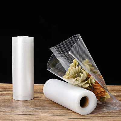 Food Nylon Vacuum Pouches Embossed Vacuum Seal Bag Rolls for Packing