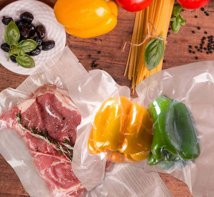 Heavy Duty Vacuum Sealer Food Bags Nylon Vacuum Pouches For Food Storage