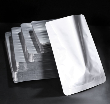Metalized Mylar Food Storage Pouch Sliver Heat Seal Pouches Light Resistant