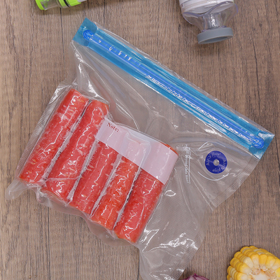 BPA Free Food Sous Vide Bags SGS Vacuum Seal Bags With Zipper
