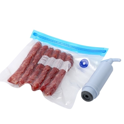 QS Plastic Storage Sous Vide Bags BPA Free Zipper Top Bags