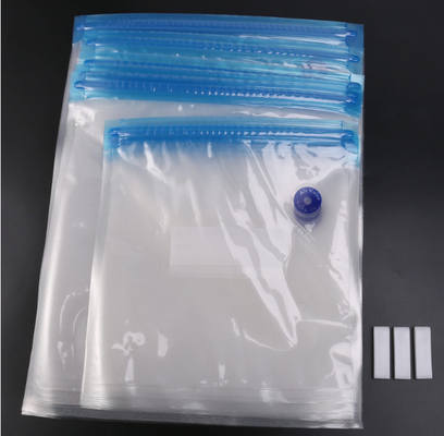 Custom Logo Sous Vide Vacuum Food Storage Bags PE PA Embossing