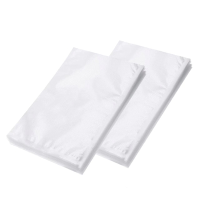 100PCS OEM SGS Vacuum Seal Bags White Food Packaging Machine