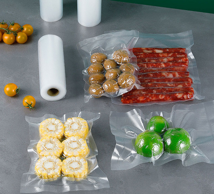 Stretch Film Textured Vacuum Saver Rolls Food Saver Plastic Bags