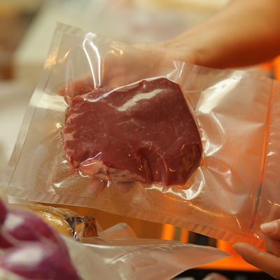 Reusable Food Storage Embossed Vacuum Sealer Rolls Vacuum Seal Bag