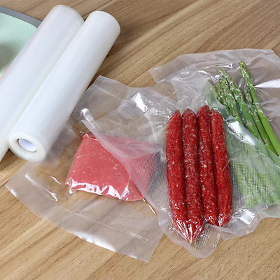 Sous Vide Plastic Embossed Vacuum Sealer Bags For Food Saver Nylon Vacuum Storage Bags