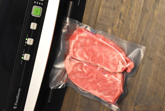 PE Embossed Vacuum Sealer Food Bags Vacuum Food Pouches For Meat