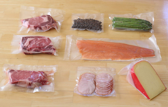 Food Grade Nylon Transparent Vacuum Seal Bag Rolls Textured Plastic Fresh Food