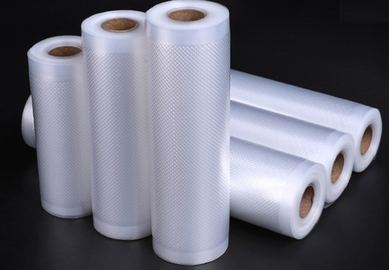3 Mils Embossed Vacuum Sealer Rolls Food Grade Plastic Nylon Vacuum Pouches
