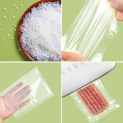 Hot sale PA/PE plastic Food sealer bag vacuum sealing bags roll for freezer