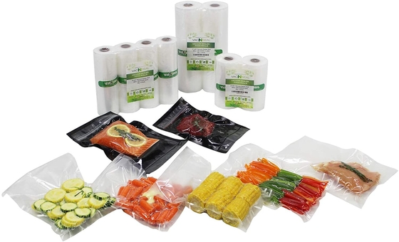 Hot sale PA/PE plastic Food sealer bag vacuum sealing bags roll for freezer