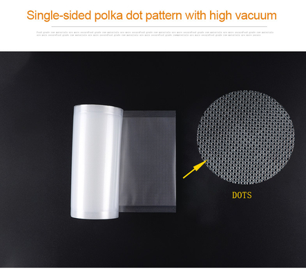 food saver vacuum sealer bags Three Sides Sealed Embossed Vacuum Sealer Bags Rolls