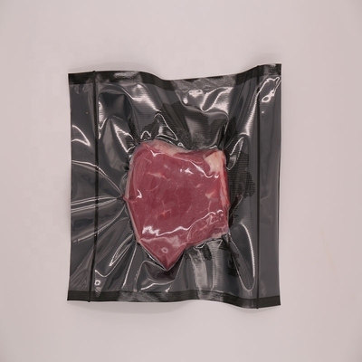 Food Grade All Black BPA Free Plastic Bags Heat Seal Nylon Vacuum Sealer